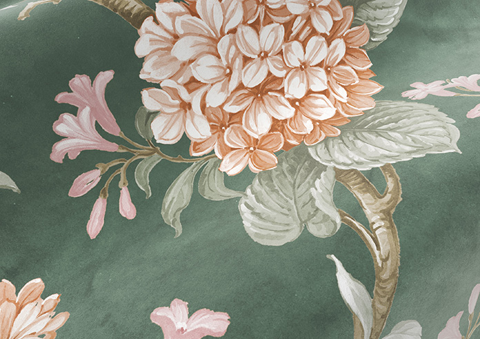 Bouquet Velvet, Springwood - Twist&Fit Roman Blind - Image 4